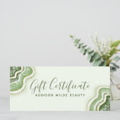 エメラルドグリーングリッターゲートGeodeギフト券 (スタンド正面)