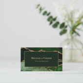 エメラルドグリーンゲートプロフェッショナル名刺 名刺 (スタンド正面)