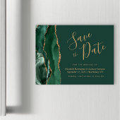 エメラルドグリーンゲート磁気ウェディング日付を保存