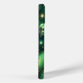 エメラルドグリーンシャムロックケース Case-Mate iPhoneケース (裏面 / 右)