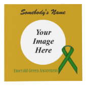 エメラルドグリーンスタンダードRbn Tmpl by Kenneth Yoncich フォトキューブ (右)