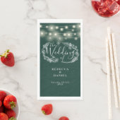 エメラルドグリーンストリングフラワーの結婚式 (インサイチュ)