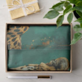 エメラルドグリーンチータマクシマリストデカール 薄葉紙 (ギフト)