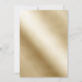 エメラルドグリーンティアラキンセアニラバラフローラアーチ 招待状 (裏面)