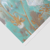 エメラルドグリーンドラゴンフライヴィンテージフローラデクページ 薄葉紙 (詳細)