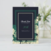 エメラルドグリーンバラサンキューカード カード (スタンド正面)