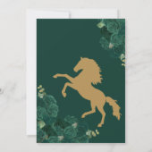 エメラルドグリーンバラシャルロヴェネトスキンセアニラ 招待状 (裏面)