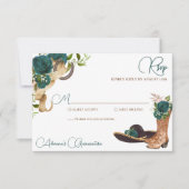 エメラルドグリーンバラシャーロウェスタンキンセアニェラ 出欠カード (正面)