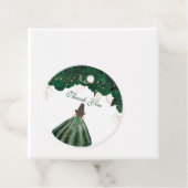 エメラルドグリーンバラフローラクインスサンキューユー フェイバータグ (インサイチュ)