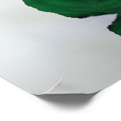 エメラルドグリーンバラ結婚の座席表15枚 ポスター (角)