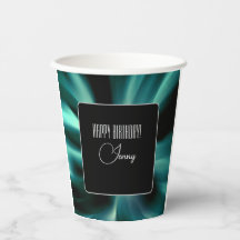 エメラルドグリーンフローラカスタム – 黒アクセント