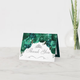 エメラルドグリーンフローラキンセアニェラサンキューインヴィット 招待状