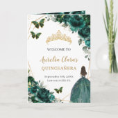 エメラルドグリーンフローラキンセアニェラプリンセスパドリノス プログラム (正面)