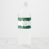 エメラルドグリーンフローラキンセアニェラ ペットボトルラベル (正面)