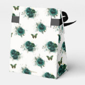 エメラルドグリーンフローラクインセアニラクラウン蝶 フェイバーボックス (裏面サイド)