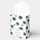 エメラルドグリーンフローラクインセアニラクラウン蝶 フェイバーボックス (オープン)