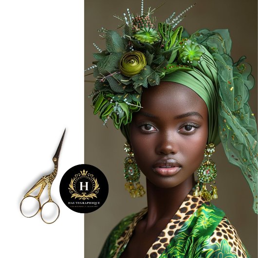 エメラルドグリーンフローラグラモールデコページ 薄葉紙