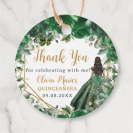 エメラルドグリーンフローラプリンセスキンセアニラスウィート16 フェイバータグ