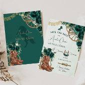 エメラルドグリーンフローラワイルドウエストチャロキンセニェラ セーブザデート