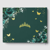 エメラルドグリーンフローラ金ゴールドキンセアニラカンス写真 ゲストブック (裏面)