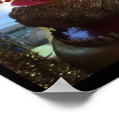 エメラルドグリーンブッダ土井シュテップ ポスター (角)