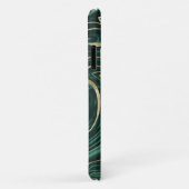 エメラルドグリーンブラック金ゴールド大理石#1 #decor #art Case-Mate iPhoneケース (裏面/右)