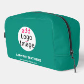 エメラルドグリーンプロフェッショナルビジネスシックカスタム ドップキット (右コーナー)