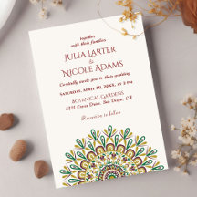 エメラルドグリーンワイルドアマゾン森林結婚曼荼羅