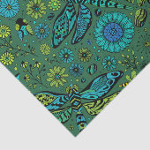 エメラルドグリーン上でハエを飛ばせ 薄葉紙 (詳細)