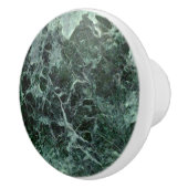 エメラルドグリーン大理石の引き出しハンドル、ドアノブ セラミックノブ (右)