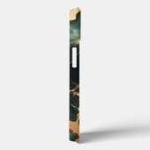 エメラルドグリーン大理石iPhone 13ケース Case-Mate iPhoneケース (裏面 / 右)