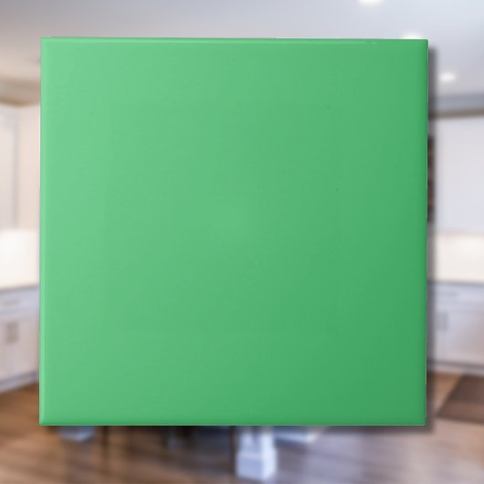 エメラルドグリーン無地のカラー |クラシック |エレガント | タイル
