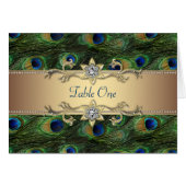 エメラルドグリーン王室の金ゴールドインディアンピーコッ結婚クス (正面横)