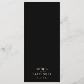 エメラルドグリーン瑪瑙ブラック メニュー (裏面)