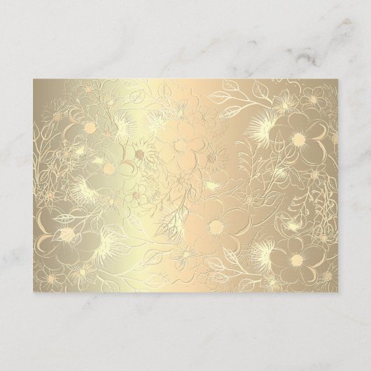 エメラルドグリーン結婚の詳細エンクロージャカード エンクロージャーカード (裏面)