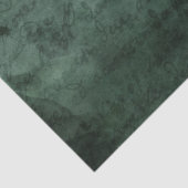 エメラルドグリーン色あせた印刷パーチメント紙 薄葉紙 (詳細)