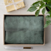 エメラルドグリーン色あせた印刷パーチメント紙 薄葉紙 (ギフト)