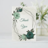 エメラルドグリーン花植物園 サンキューカード (スタンド正面)