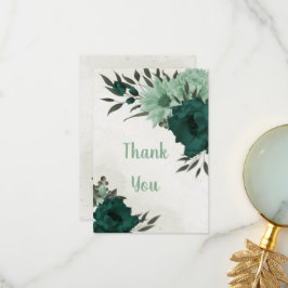 エメラルドグリーン花植物園 サンキューカード