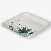 エメラルドグリーン花植物園 ペーパープレート (傾斜あり)