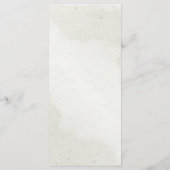 エメラルドグリーン花結婚植物体 メニュー (裏面)