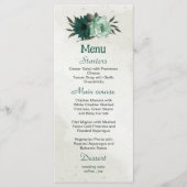 エメラルドグリーン花結婚植物体 メニュー (正面)