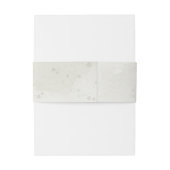 エメラルドグリーン花結婚植物体 招待状ベリーバンド (裏面例)