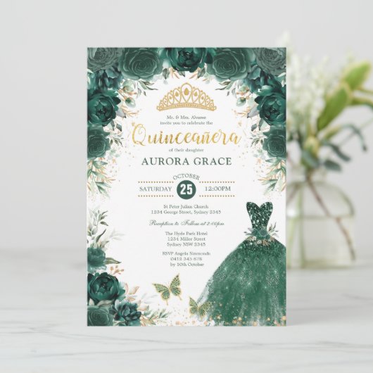 エメラルドグリーン金ゴールドキンセアニラミクンス15アノス 招待状 (スタンド正面)