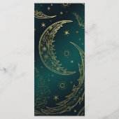 エメラルドグリーン金ゴールドシレ結婚ンツ メニュー (裏面)