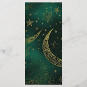 エメラルドグリーン金ゴールドシレ結婚ンツ メニュー (裏面)