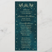 エメラルドグリーン金ゴールドティアラ蝶キンセアニラ プログラム (裏面)