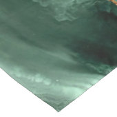 エメラルドグリーン金ゴールドマーブルテーブルクロス名前をカスタムする テーブルクロス (アングル)