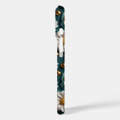 エメラルドグリーン金ゴールド3Dハチデイジー花ブンブンいう音 Case-Mate iPhoneケース (裏面 / 左)