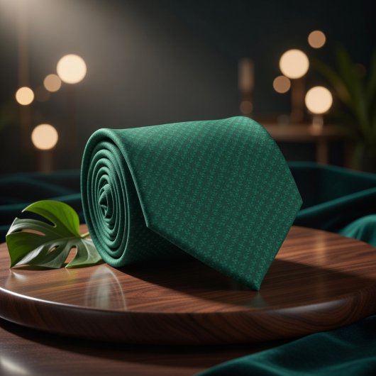 エメラルドグリーン ネクタイ